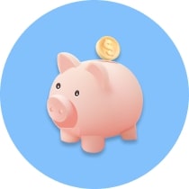 예금 돼지저금통